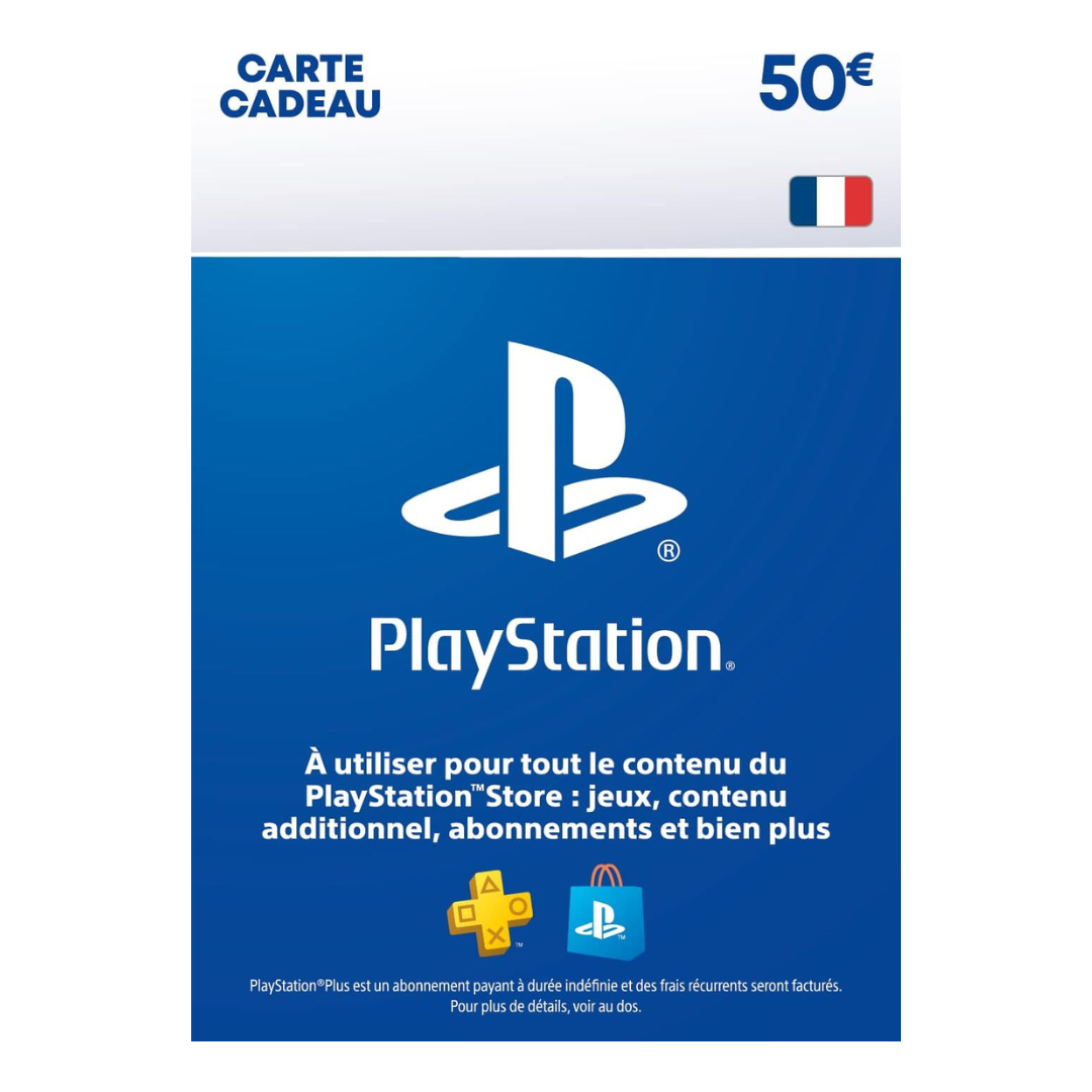Carte Cadeau PlayStation | PSN | PS4 - PS5
