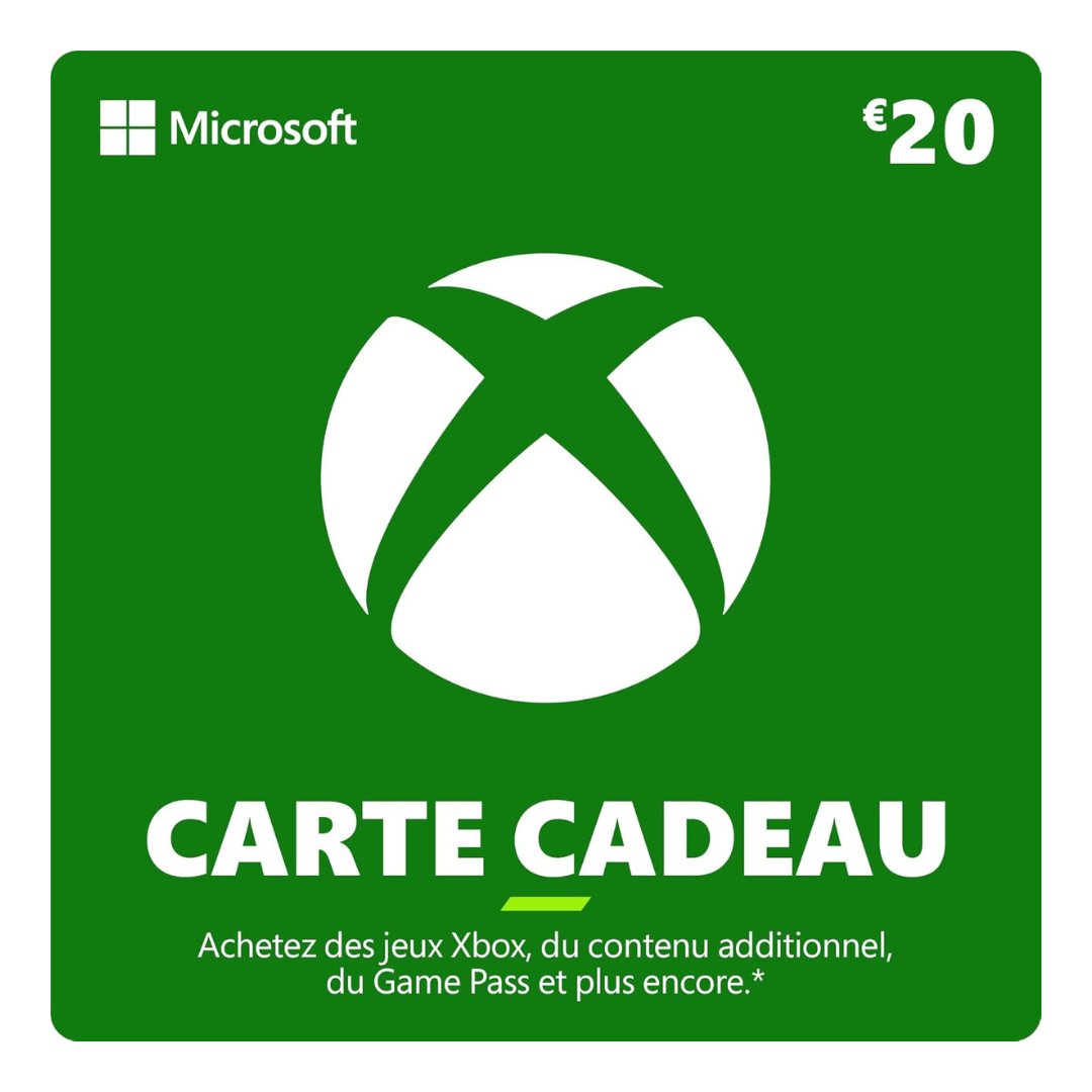 Carte Cadeau Xbox