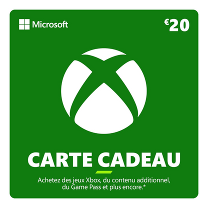 Carte Cadeau Xbox