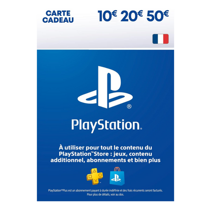 Carte Cadeau PlayStation | PSN | PS4 - PS5