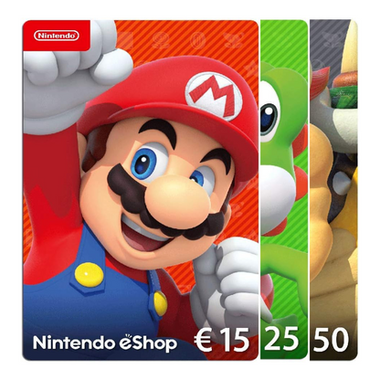 Carte Nintendo eShop