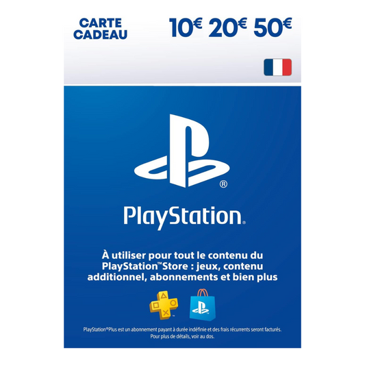 Carte Cadeau PlayStation | PSN | PS4 - PS5
