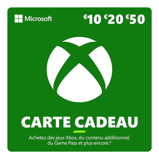 Carte Cadeau Xbox